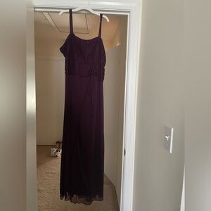 Elegant Purple Maxi Dress